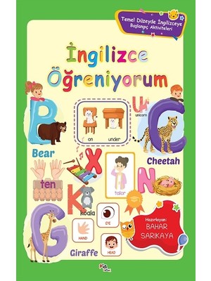 Pia Çocuk Yayınları Temel Düzeyde Ingilizce Başlangıç Aktiviteleri-Ingilizce Öğreniyorum
