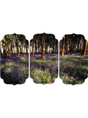 Renkselart Lavanta Mdf Tablo 0747 (Model D)