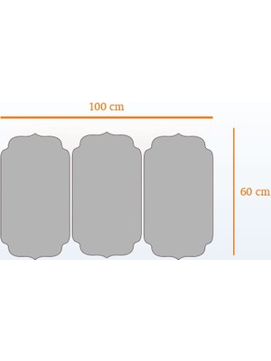 Renkselart Zambak Mdf Tablo 0843 (Model D)