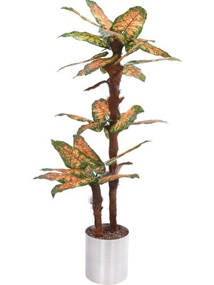 Kibrithane Çiçek Yapay Ağaç Hazan Yapraklı Özel Tasarım Ağaç 200 cm KC00300033