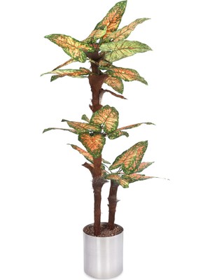 Kibrithane Çiçek Yapay Ağaç Hazan Yapraklı Özel Tasarım Ağaç 200 cm KC00300033