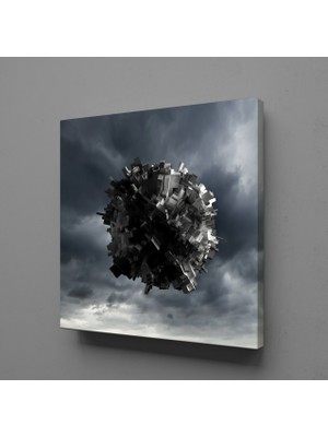 Technopa Gri Siyah 25X25CM