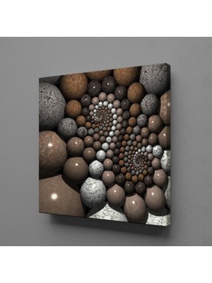 Technopa Kahverengi Gri Taşlar 25X25CM