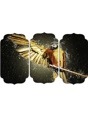 Renkselart Papağan Mdf Tablo 2692 (Model D)