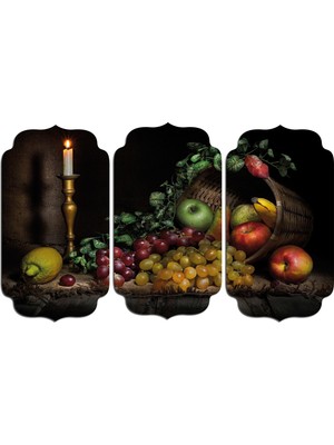 Renkselart Natürmort Mdf Tablo 2838 (Model D)