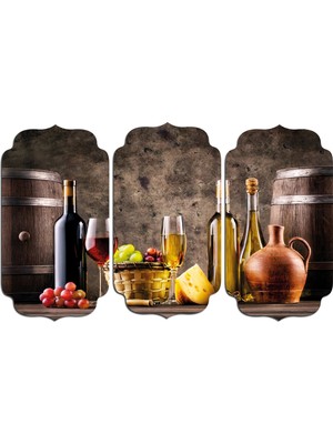 Renkselart Natürmort Mdf Tablo 2862 (Model D)