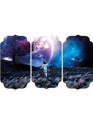 Renkselart Digital Art Painting Mdf Tablo 2968 (Model D)