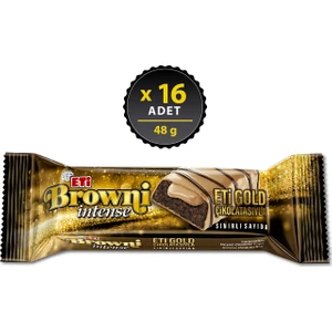 Browni İntense Gold Çikolatalı Kek 48 g x 16 Adet