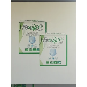 Flexilife Plus Ped Külot Yetişkin Hasta Bezi Large Büyük Boy 2 x 30=60 Adet
