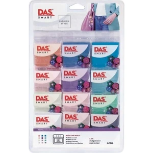 Das Collection Smart Fashion Style Pastel Colors Polimer Kil 12'li Set