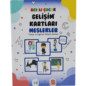 Akıllı Çocuk Gelişim Kartları (Türkçe-Ingilizce) - Meslekler