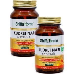 Shiffa Home Shiffa Home Kudret Narı Propolis 650 Mg 60 Kapsül x 2 Adet