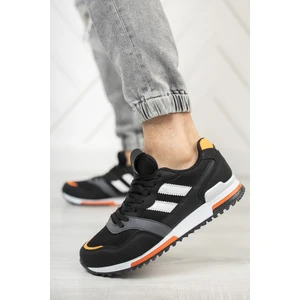 Siyah Turuncu Sneaker 0012863