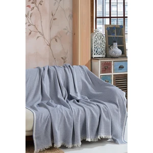 Stars Natural Keten Koltuk Örtüsü & Koltuk Şalı