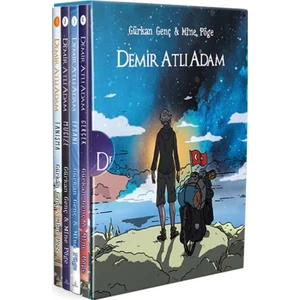 Demir Atlı Adam Ciltli Set - 4 Kitap Takım - Gürkan Genç