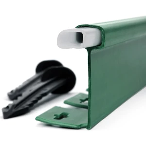 Plastik Çim Sınırlayıcı Düz Yapıda 25 mt Yeşil