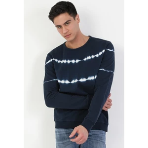 Regular Fit   Erkek Lacivert Sweatshirt