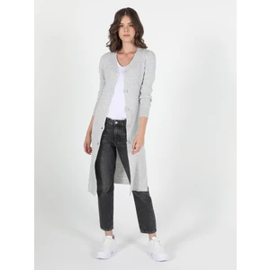 Slim Fit   Kadın Gri Hırka