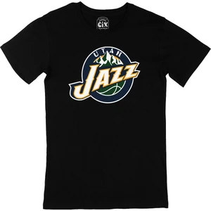 Utah Jazz Siyah Tişört