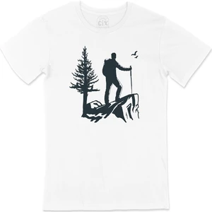 Sırtçantalı Dağcı Tişört