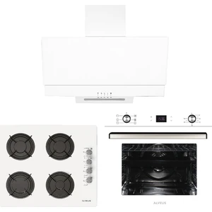 Baker Beyaz 3'lü Ankastre Set (Gls 640 + Mfa 627 + F17)