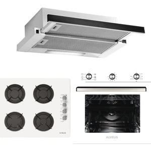 Destıny 614 Beyaz 3'lü Ankastre Set (Gls 640 +
  Mfa 614 + F6 Ecr )
