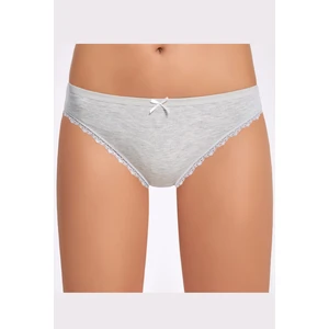 İlke İç Giyim Ilke 278 Kadın Melanj Dantelli Bikini Külot