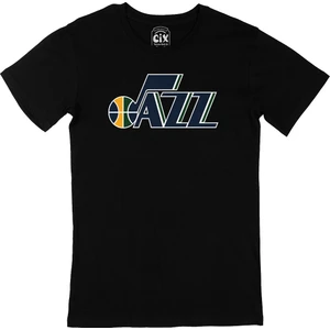 Utah Jazz Old Logo Siyah Tişört
