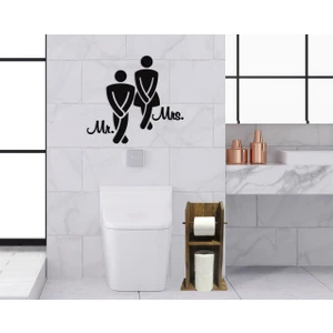 Bk Gift Doğal Masif Ahşap Tuvalet Kağıtlığı ve Konsept Banyo Duvar Dekoru-1