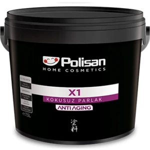 X1 Kokusuz Parlak (Anti-Aging) Boya 0.7 Lt 4000 Sakız Beyazı Cİ-6201