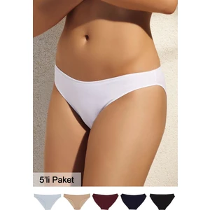 Pierre Cardin Kadın Izsiz 5 Li Bikini Külot 2050 Renkli