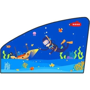 Araba Manyetik Yan Cam Güneşlik - Gölgelik AL-32371