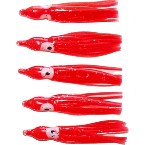 5 cm Ahtapot Silikon Yem, 5li Paket