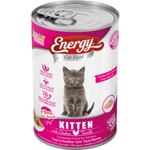Tavuklu Yavru Kedi MAMASI-400 Gram-6 Konserve
