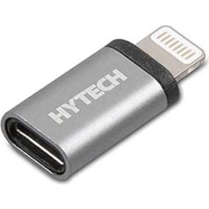 HY-XO25 Gümüş Metal Gövde Microusb 5pin F To Lightning M Çevirici