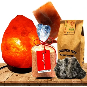 Tuzcu Ahmet Himalaya Tuz Lamba Seti 4 kg