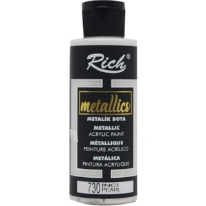 Metalik Akrilik Boya 120 ml Inci