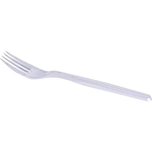 Plastik Çatal Lüks Büyük 100'lü