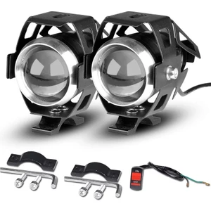 Motosiklet Sis Farı Su Geçirmez 3 Modlu U5 LED