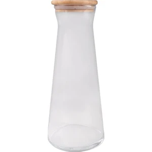 Bambu Kapaklı Lale Cam Karaf 1145CC
