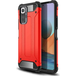 Kilifone - Xiaomi Redmi Note 10 Pro - Kılıf Çift Katman Zırh Tank Crash Military Kapak