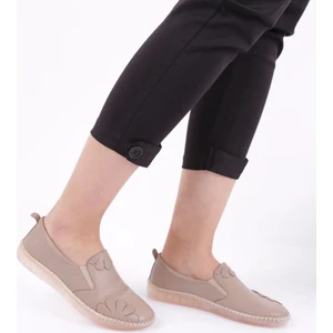 Dgn 4035 Kadın Saraçlı Soft Çiçekli Comfort Ayakkabı