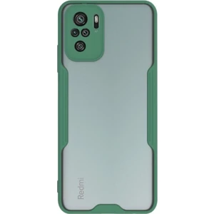 Xiaomi Redmi Note 10 Kılıf Kamera Korumalı Colorful Kapak - Yeşil