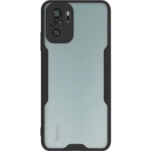 Xiaomi Redmi Note 10S Kılıf Kamera Korumalı Colorful Kapak - Siyah