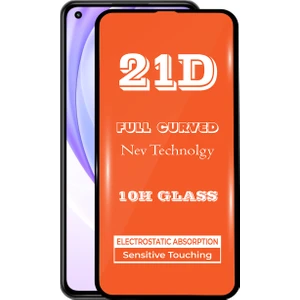 Xiaomi Mi 11 Lite Tam Kaplayan 21D Temperli Ekran Koruyucu Cam