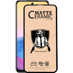 Xiaomi Redmi Note 10 5G Tam Kaplayan Mat Seramik Nano Esnek Ekran Koruyucu Cam