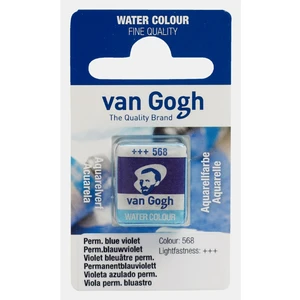 Van Gogh Suluboya Tablet 568 Permanent Blue Violet 1 Adet Kolay Kullanım Renk Karışımı