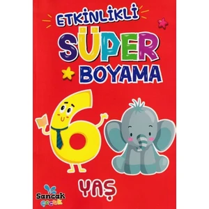 Sancak Çocuk Etkinlikli Süper Boyama 6 Yaş