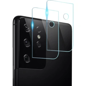 Samsung Galaxy S21 Ultra Kamera Lens Koruyucu 3D Cam Şeffaf