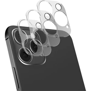 iPhone 11 Pro Max Kamera Lens Koruyucu 3D Cam Şeffaf Tam Kaplama Şeffaf